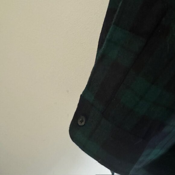 Pendleton Vintage Men's Virgin Wool Plaid Lodge Shirt Size Medium - Picture 4 of 5